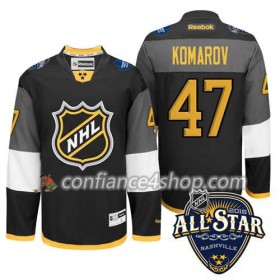 Maillot de Hockey 2016 All-Star Toronto Maple Leafs Leo Komarov #47 Noir - Homme
