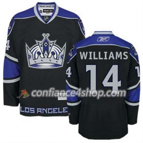 Reebok Maillot de Hockey Los Angeles Kings Justin Williams #14 Third Noir - Homme