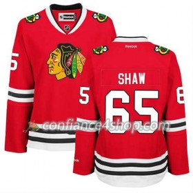 Reebok Maillot de Hockey Chicago Blackhawks Andrew Shaw #65 Premier Domicile rouge - Femme
