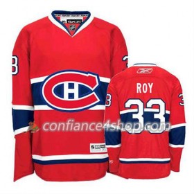 Reebok Maillot de Hockey Montreal Canadiens Patrick Roy #33 Domicile rouge - Homme