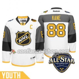 2016 All-Star Captain-Chicago Blackhawks Patrick Kane #88 blanc - Enfant
