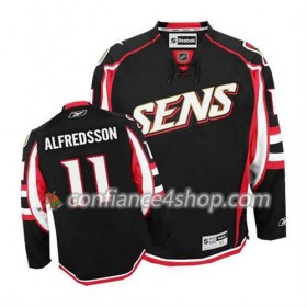 Maillot de Hockey Ottawa Senators Daniel Alfredsson #11 Third Noir - Homme