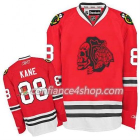 Maillot de Hockey Chicago Blackhawks Patrick Kane #88 Red Skull - Enfant