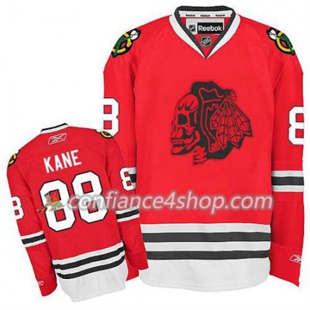 Maillot de Hockey Chicago Blackhawks Patrick Kane #88 Red Skull - Enfant
