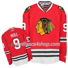 Maillot de Hockey Chicago Blackhawks Bobby Hull #9 Premier Home rouge - Enfant