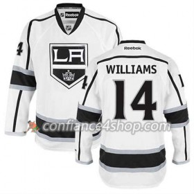 Reebok Maillot de Hockey Los Angeles Kings Justin Williams #14 Extérieur blanc - Homme