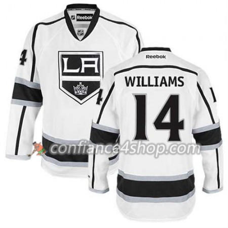 Reebok Maillot de Hockey Los Angeles Kings Justin Williams #14 Extérieur blanc - Homme