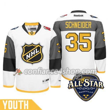 Maillot de Hockey 2016 All-Star New Jersey Devils Cory Schneider #35 blanc - Enfant