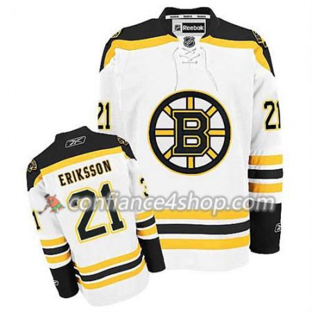 Reebok Maillot de Hockey Boston Bruins Loui Eriksson #21 Extérieur blanc - Homme