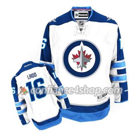 Reebok Maillot de Hockey Winnipeg Jets Andrew Ladd #16 Extérieur blanc - Homme