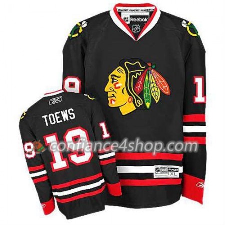 Maillot de Hockey Chicago Blackhawks Jonathan Toews #19 Third Noir - Homme
