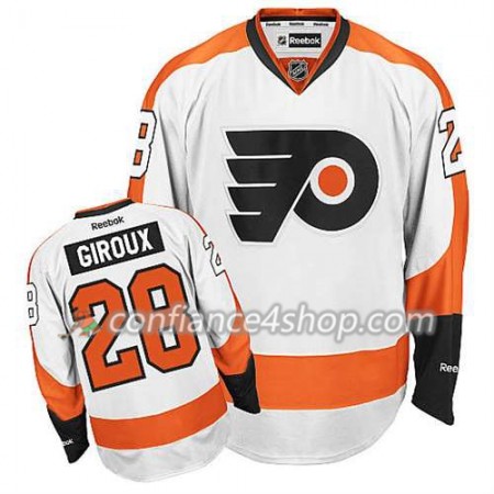 Reebok Maillot de Hockey Philadelphia Flyers Claude Giroux #28 Extérieur blanc - Homme