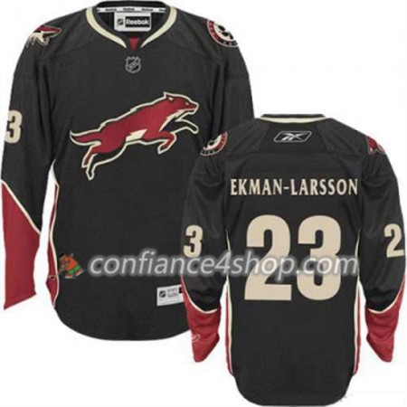 Reebok Maillot de Hockey Phoenix Coyotes Oliver Ekman-Larsson 23 Noir Third - Homme