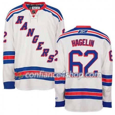 Reebok Maillot de Hockey New York Rangers Carl Hagelin #62 Extérieur blanc - Homme Reebok Maillot de Hockey New York Rangers Carl Hagelin #62 Extérieur blanc - Homme