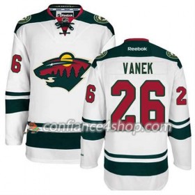 Reebok Maillot de Hockey Minnesota Wild Thomas Vanek #26 Extérieur blanc - Homme