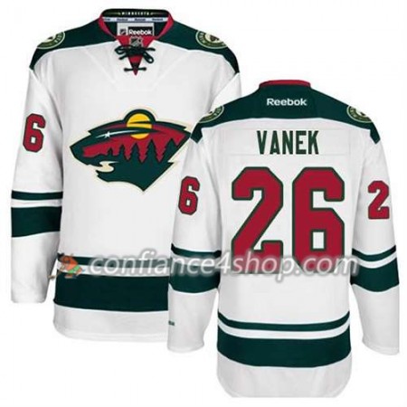 Reebok Maillot de Hockey Minnesota Wild Thomas Vanek #26 Extérieur blanc - Homme Reebok Maillot de Hockey Minnesota Wild Thomas Vanek #26 Extérieur blanc - Homme