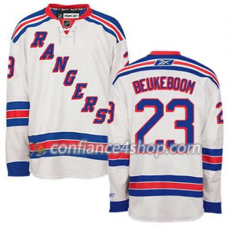 Reebok Maillot de Hockey New York Rangers Jeff Beukeboom #23 Extérieur blanc - Homme Reebok Maillot de Hockey New York Rangers Jeff Beukeboom #23 Extérieur blanc - Homme