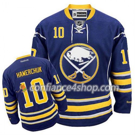 Reebok Maillot de Hockey Buffalo Sabres Dale Hawerchuk #10 Domicile Bleu marin - Homme
