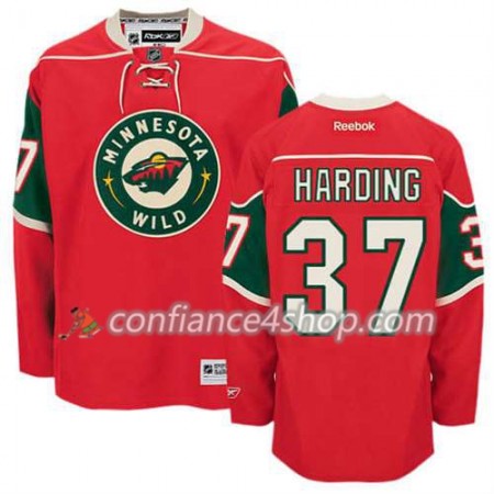 Reebok Maillot de Hockey Minnesota Wild Josh Harding #37 Domicile rouge - Homme Reebok Maillot de Hockey Minnesota Wild Josh Harding #37 Domicile rouge - Homme