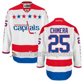 Reebok Maillot de Hockey Washington Capitals Jason Chimera #25 Third blanc - Homme