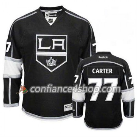 Reebok Maillot de Hockey Los Angeles Kings Jeff Carter #77 Domicile Noir - Homme