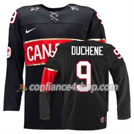Maillot de Hockey Premier Olympic-Canada Team Matt Duchene #9 Third Noir - Homme