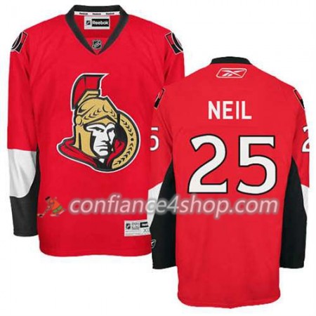 Reebok Maillot de Hockey Ottawa Senators Chris Neil #25 Domicile rouge - Homme