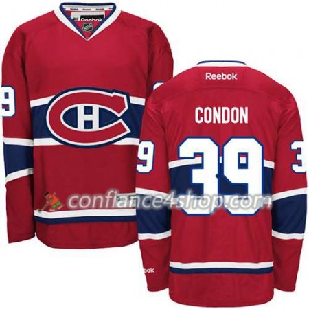 Reebok Maillot de Hockey Montreal Canadiens Mike Condon 39 Premier Domicile - Homme