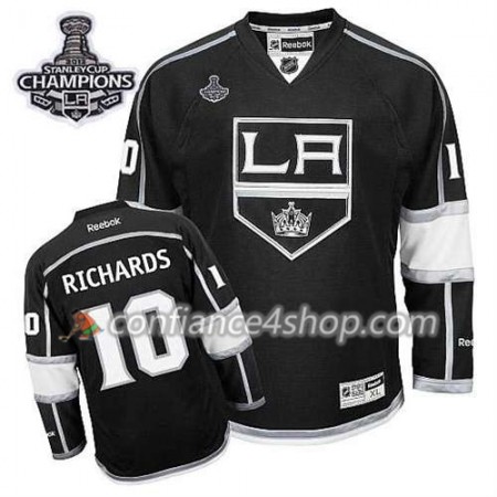 Maillot de Hockey Los Angeles Kings Mike Richards #10 Domicile Noir 2014 Stanley Cup - Enfant