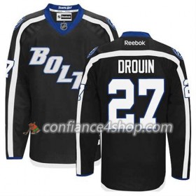 Reebok Maillot de Hockey Tampa Bay Lightning Jonathan Drouin #27 Third Noir - Homme
