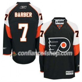 Reebok Maillot de Hockey Philadelphia Flyers Bill Barber #7 Third Noir - Homme