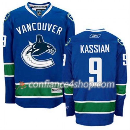 Reebok Maillot de Hockey Vancouver Canucks Zack Kassian #9 Domicile Bleu marin - Homme Reebok Maillot de Hockey Vancouver Canucks Zack Kassian #9 Domicile Bleu marin - Homme