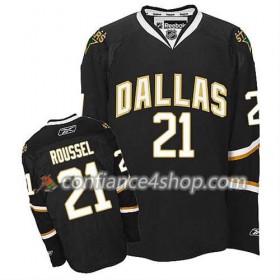 Reebok Maillot de Hockey Dallas Stars Antoine Roussel #21 Premier Noir - Homme