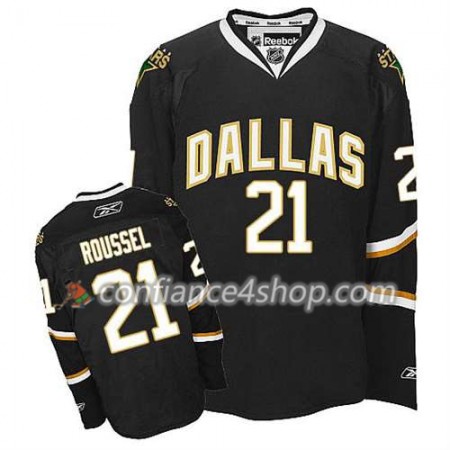Reebok Maillot de Hockey Dallas Stars Antoine Roussel #21 Premier Noir - Homme