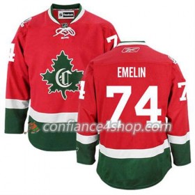 Reebok Maillot de Hockey Montreal Canadiens Alexei Emelin #74 Third rouge - Homme