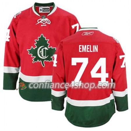 Reebok Maillot de Hockey Montreal Canadiens Alexei Emelin #74 Third rouge - Homme