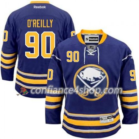 Reebok Maillot de Hockey Buffalo Sabres Ryan OReilly #90 Domicile Bleu marin - Homme