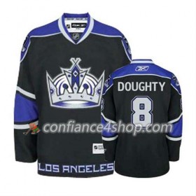Reebok Maillot de Hockey Los Angeles Kings Drew Doughty #8 Premier Third Noir - Femme