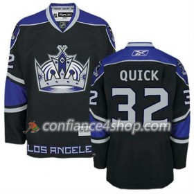 Reebok Maillot de Hockey Los Angeles Kings Jonathan Quick #32 Third Noir - Homme
