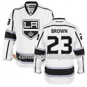 Reebok Maillot de Hockey Los Angeles Kings Dustin Brown #23 Extérieur blanc - Homme