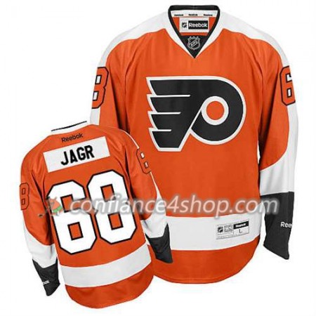 Reebok Maillot de Hockey Philadelphia Flyers Jaromir Jagr #68 Domicile Orange - Homme