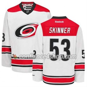 Reebok Maillot de Hockey Carolina Hurricanes Jeff Skinner #53 Extérieur blanc - Homme