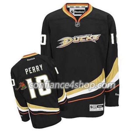 Reebok Maillot de Hockey Anaheim Ducks Corey Perry #10 Domicile Noir - Homme