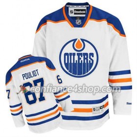 Reebok Maillot de Hockey Edmonton Oilers Benoit Pouliot #67 Extérieur blanc - Homme