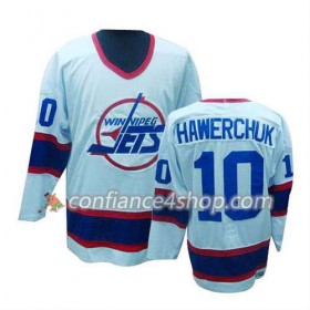 Reebok Maillot de Hockey Winnipeg Jets Dale Hawerchuk #10 Throwback blanc - Homme