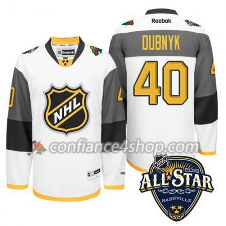 Maillot de Hockey 2016 All-Star Minnesota Wild Devan Dubnyk #40 blanc - Homme Maillot de Hockey 2016 All-Star Minnesota Wild Devan Dubnyk #40 blanc - Homme