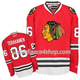 Maillot de Hockey Chicago Blackhawks Teuvo Teravainen #86 Premier Home rouge - Enfant