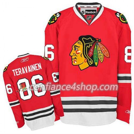 Maillot de Hockey Chicago Blackhawks Teuvo Teravainen #86 Premier Home rouge - Enfant
