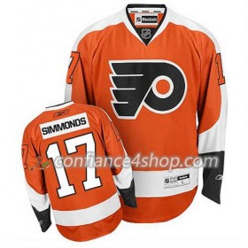 Reebok Maillot de Hockey Philadelphia Flyers Wayne Simmonds #17 Domicile Orange - Homme