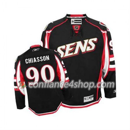 Reebok Maillot de Hockey Ottawa Senators Alex Chiasson #90 Third Noir - Homme